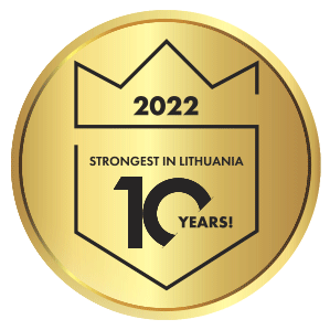 Strongest in Lithuania 10 YEARS